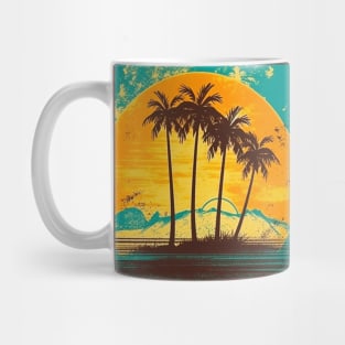 Vintage Tropics, Rediscover Summer's Exotic Adventure Mug